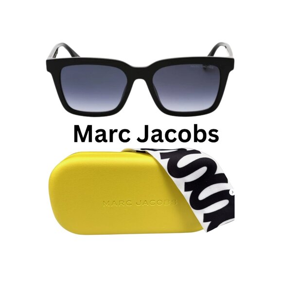 🔥NWT MARC JACOBS MARC 683/S Sunglasses Black Frame Gray Lenses🔥 $395 - Picture 7 of 7